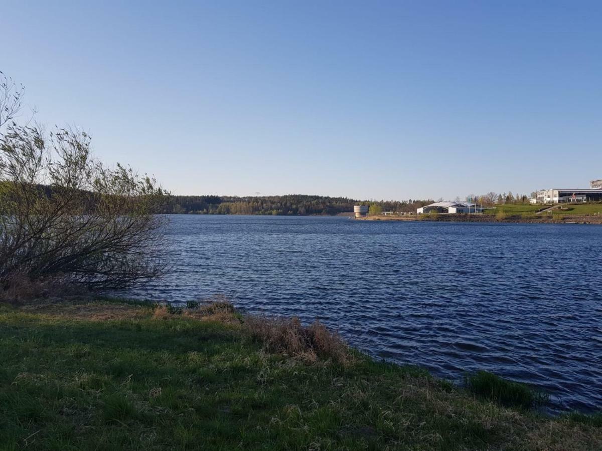 Ferienwohnung Am Zeulenrodaer Meer Exterior foto